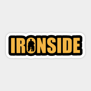 Ironside Tv Series Logo Sticker